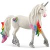 SCHLEICH Koník Bayala jednorožec hřebec srdíčkový duhový figurka ručně malovaná