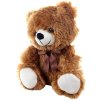 PLYŠ Medvěd hnědý 25cm s mašličkou *PLYŠOVÉ HRAČKY*