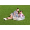 BESTWAY Set baby bazén kruhový nafukovací 91cm se soft míčky 50ks 2 barvy 51141