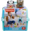 FISHER PRICE Baby vkládačka přepravní box se zvířátky pro miminko