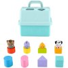 FISHER PRICE Baby vkládačka přepravní box se zvířátky pro miminko