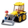 SLUBAN Town Buldozer malý 132 dílků + 1 figurka STAVEBNICE