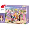 SLUBAN Girls Dream Autobus hudební karavan 412 dílků + 4 figurky STAVEBNICE
