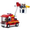 SLUBAN Fire Požární auto s malou plošinou 82 dílků + 1 figurka STAVEBNICE