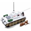 SLUBAN ARMY WWII Tank bílý T-34/85 518 dílků + 2 figurky STAVEBNICE