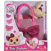 SIMBA Chi Chi Love Čivava Bow Fashion herní set pejsek plyšový v oblečku s taškou
