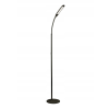 LED stojací lampa YORK, 10W, 900lm, černá GTV