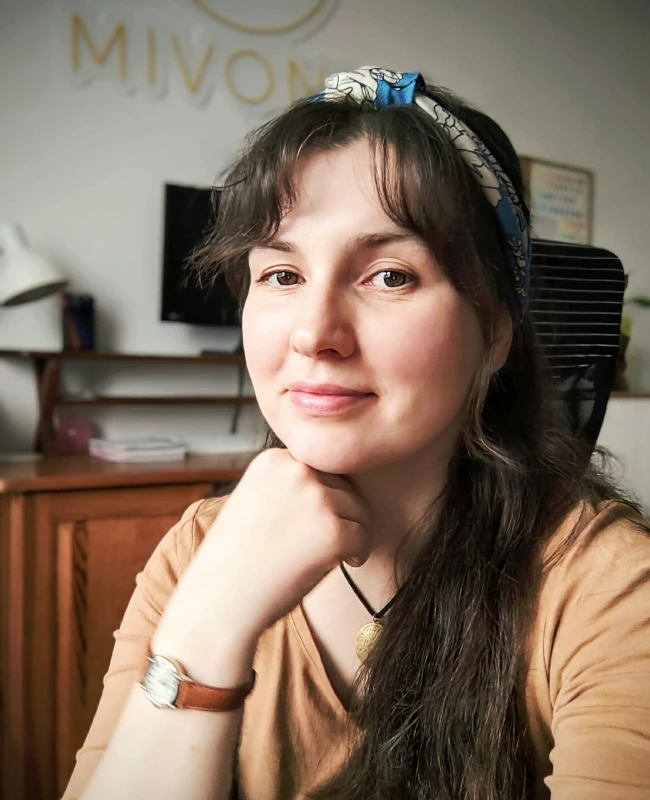 Vasilka - zakladateľka Mivonia.sk