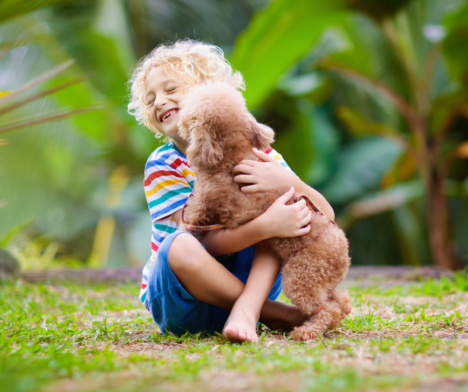 Zusammenleben von Hund und Kind