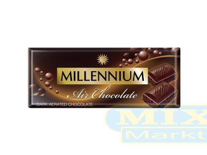 Černá bublinková čokoláda | MILLENNIUM | 90,0 g