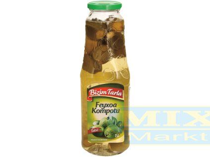 Erfrischungsgetränk mit Feijoastückchen