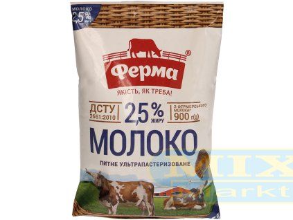 Mléko 2,5 % tuku