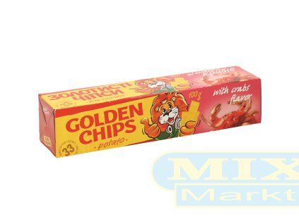 GOLDEN – Křupavý snack s příchutí kraba