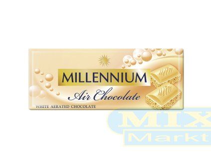Millennium - Bublinková bílá čokoláda