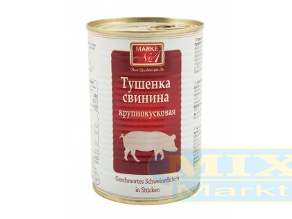  Dušené vepřové maso v kostkách