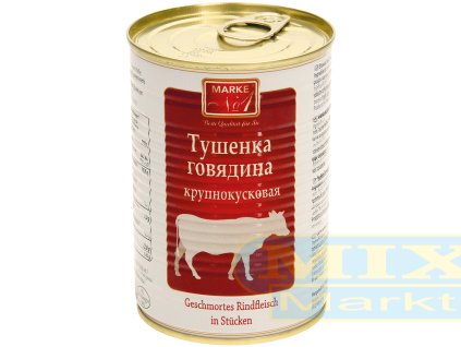  Dušené hovězí maso v kostkách