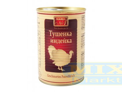 Dušené krůtí maso