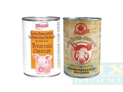  Dušené vepřové maso na kousky "Tuschenka"