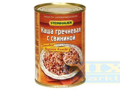  Pohankové krupice s vepřovým masem