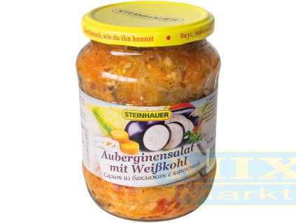  Lilkový salát s bílým zelím