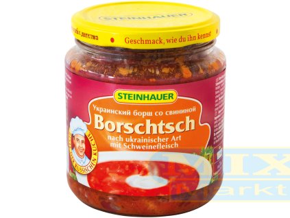  Boršč s vepřovým masem v ukrajinském stylu