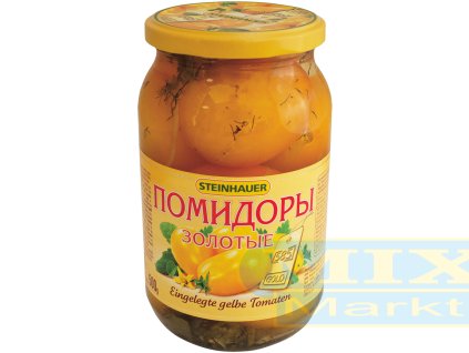  Nakládaná žlutá rajčata