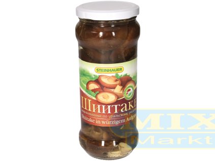  Houby shiitake v pikantním nálevu