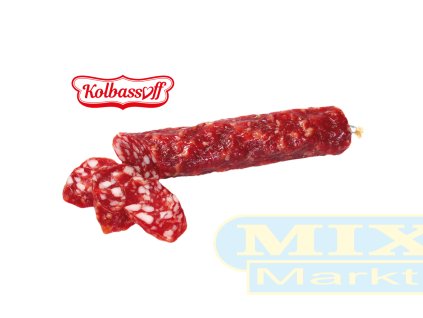  Syrová klobása "Derevenskaja" ve stylu Plockwurstu, uzená za studena