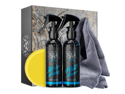 Bad Boys Bubble Gum Set - Sada na čištění a ochranu interiérových plastů