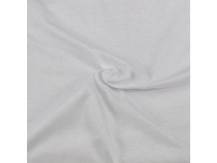 Brotex Jersey prostěradlo bílé, 90x200 cm, jednolůžko