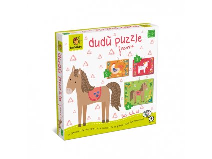 Ludattica - Puzzle pro začátečníky, Zvířátka z farmy - Dudu