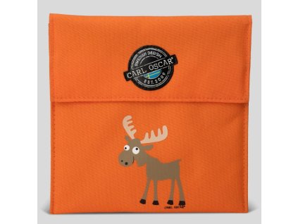 Carl Oscar - Pack n' Snack™ Obal na sendvič/ovoce/zeleninu - oranžová