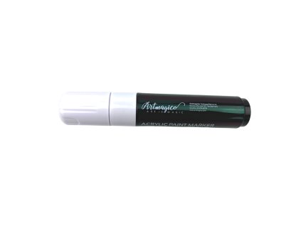 Artmagico akrylový popisovač JUMBO (15 mm) Barva: Bílá
