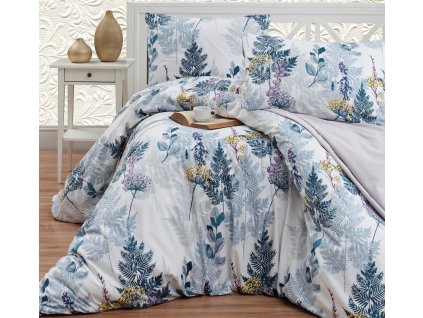 Povlečení bavlna 140x200, 70x90cm Wood grey