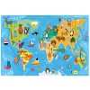 Ludattica - Obří podlahové puzzle Mapa světa - Giant Puzzle