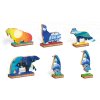Ludattica - Dřevené puzzle Polární zvířátka - Woody