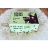 Dětské puzzle - Chytrá opička - Zvířátka z českého lesa