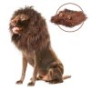barking lion zabavna levia parochna pre psa hneda tmava