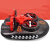 jiric drone jazdiaci po vode zemi a vzduchu cerveny