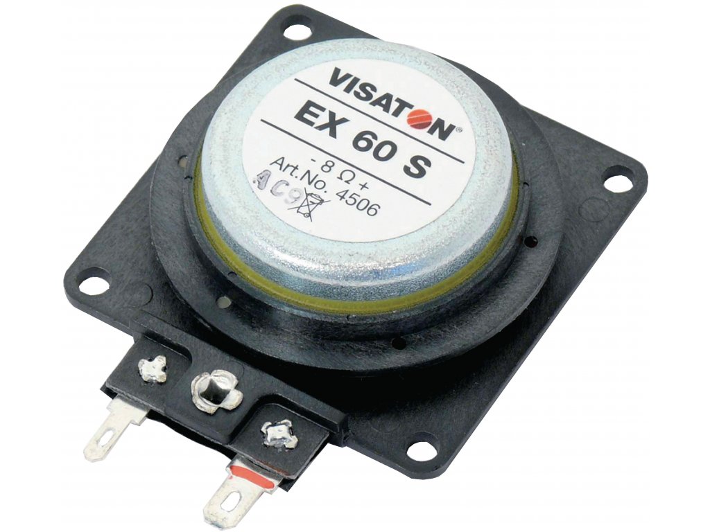Elektrodynamický budič, 25 W 8 Ohm, Visaton VS-EX60S