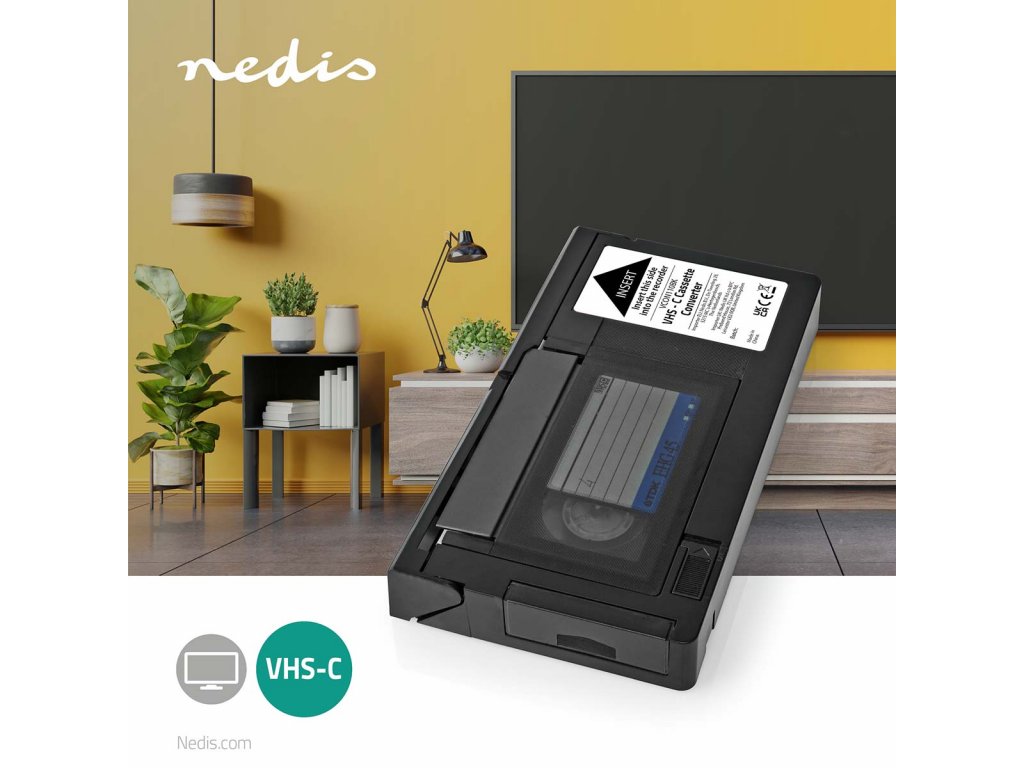 Nedis VCON100BK Convertisseur VHS