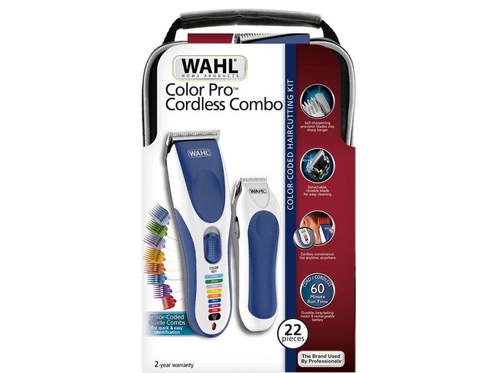 23789 wahl 9649 916 zastrihovac color pro cordless combo