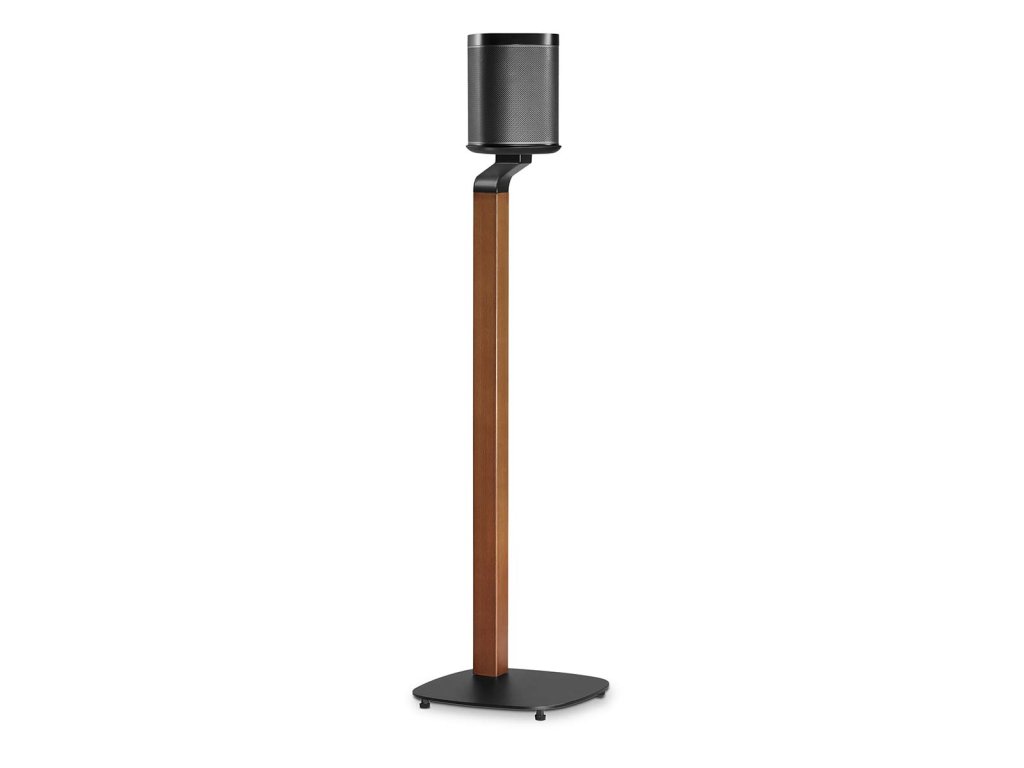 montáž reproduktoru | Kompatibilní s: Sonos® One SL™ / Sonos® One ™ / Sonos® PLAY: 1 ™ | Stojan | 10 kg | Pevný | Dřevo / Kov | Černá / Hnědá