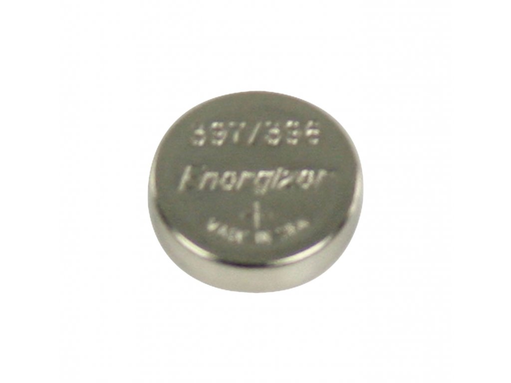 Stříbro-oxidová hodinková baterie SR59/V397 1.55 V 33 mAh, Energizer EN397/396P1