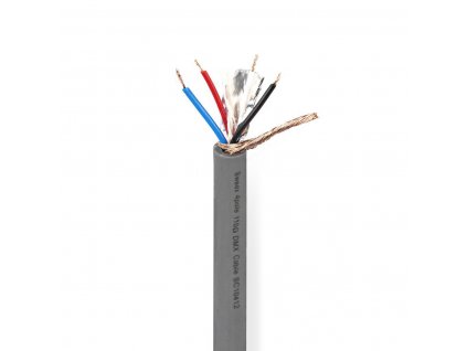 Nedis DMX kabel 4x 0.12 mm cívka 100 m (COTR15020GY100)