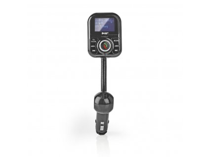 Nedis CATR300BK DAB+ rádio / FM transmitter / Bluetooth® / microSD / handsfree do auta / 2 x USB