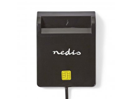 Nedis CRDRU2SM2BK čtečka eObčanky a čipových karet Smart Card USB 2.0
