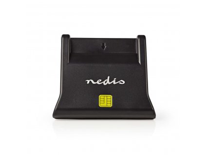 Nedis CRDRU2SM3BK čtečka eObčanky a čipových karet Smart Card USB 2.0