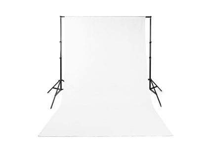 Nedis BDRP33WT fotopozadí, 2.95 × 2.95 m, bílá