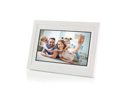 Nedis PHFR211CWT digitální fotorámeček Wi-Fi, 10" dotykový HD displej, bílý